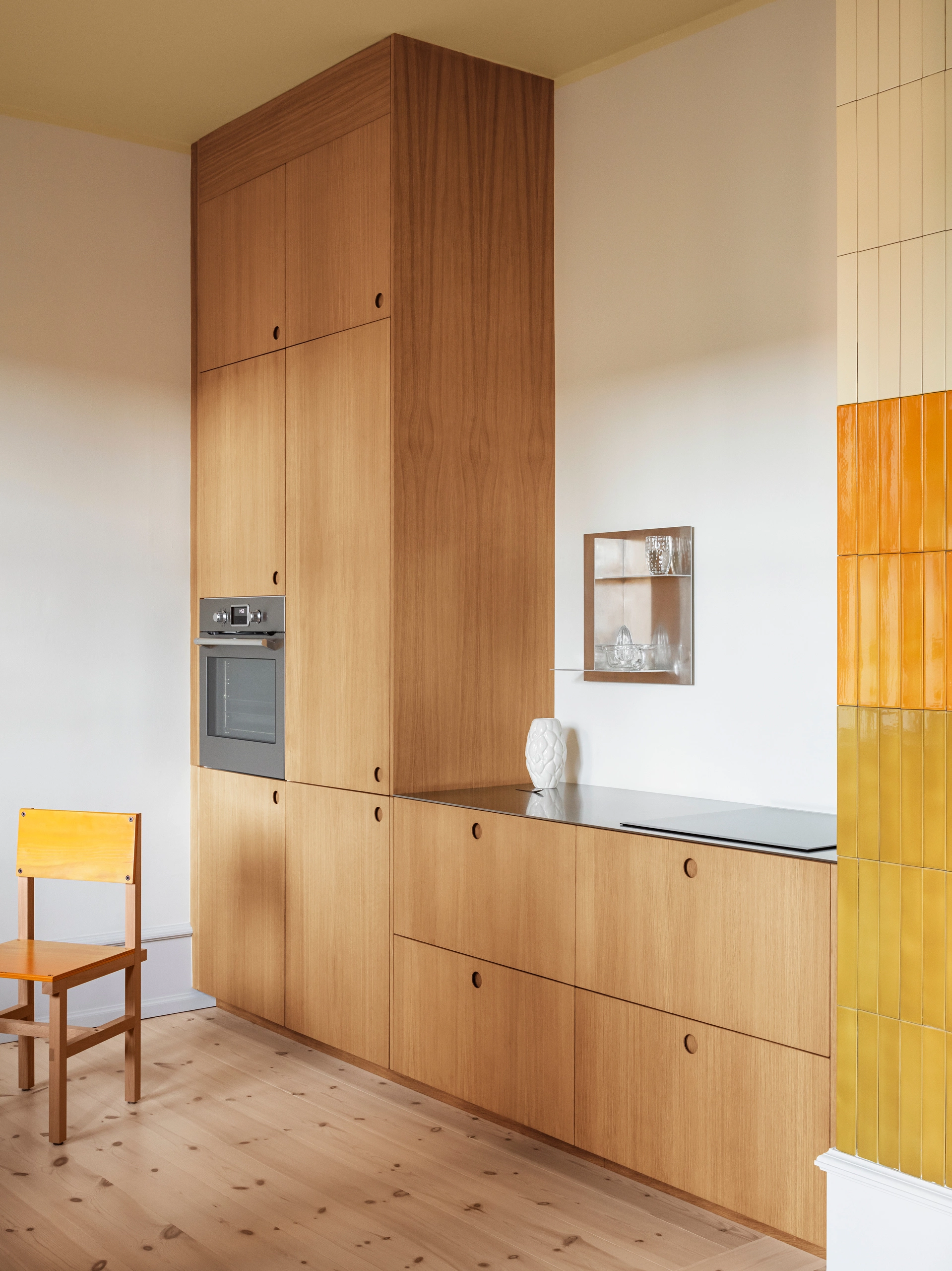 Plywood Kitchen with HPL Top and French Oak Lipping - Image 3
