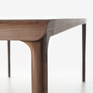 Handmade American Walnut Hardwood Dining Table