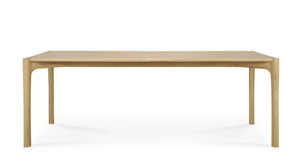 Hardwood French Oak Dining Table - Image 2
