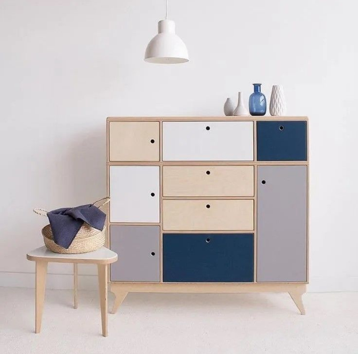 Plywood Dresser with European Hinges and Runners - Image 3